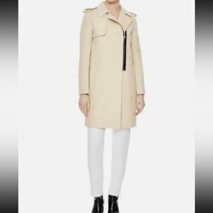 Sandro Paris Trench Coat jacket size 6